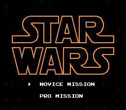 Star Wars (Namco) (english translation) Title Screen